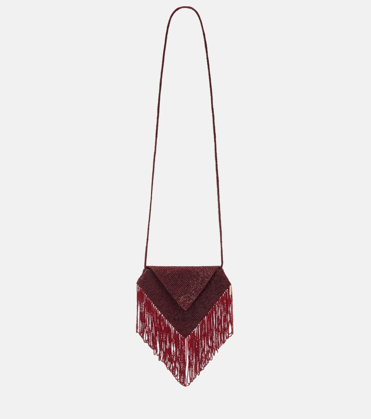 Victoria Beckham Manhattan beaded satin pouch