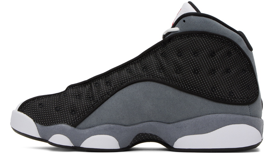 Nike Jordan Black & Gray Air Jordan 13 Retro Sneakers
