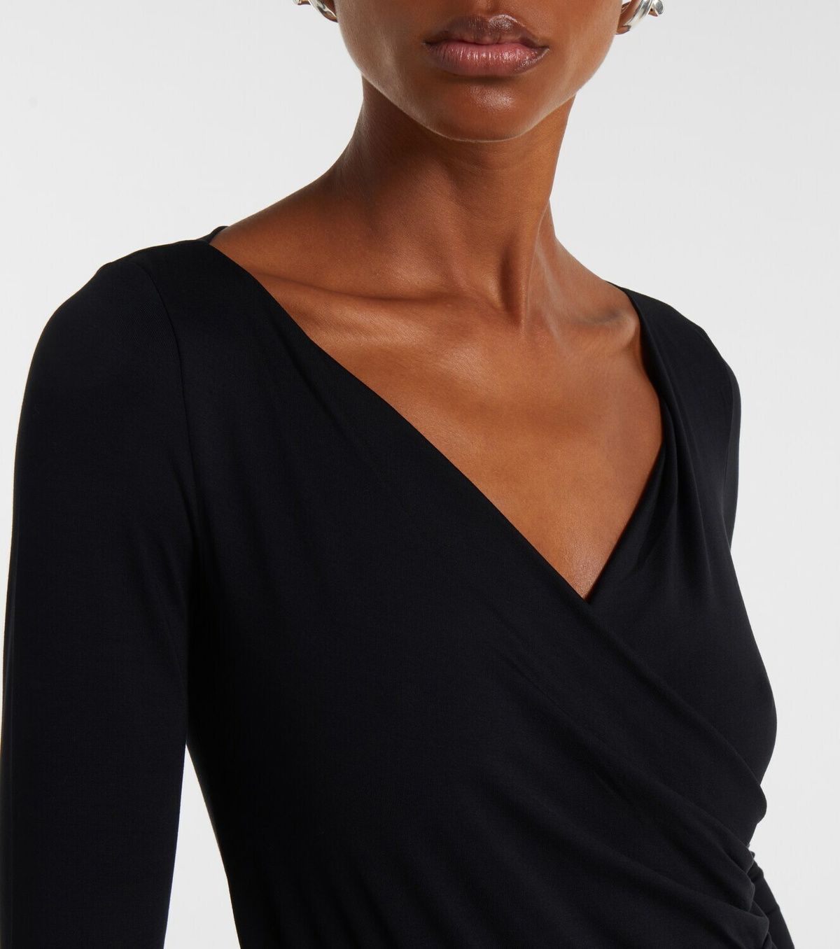 Max Mara Cicaldi wrap bodysuit