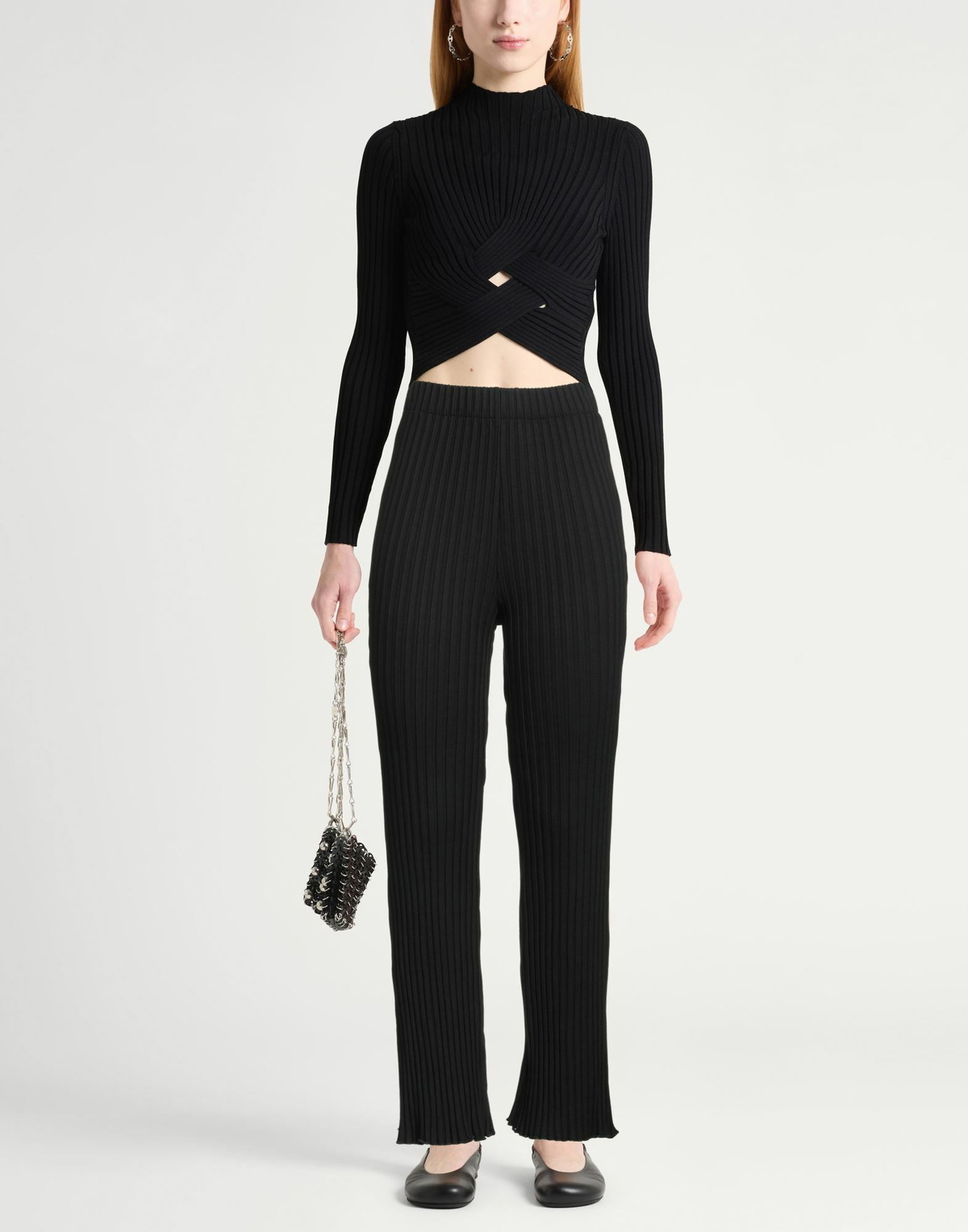 Simon Miller Womens Pants in Black