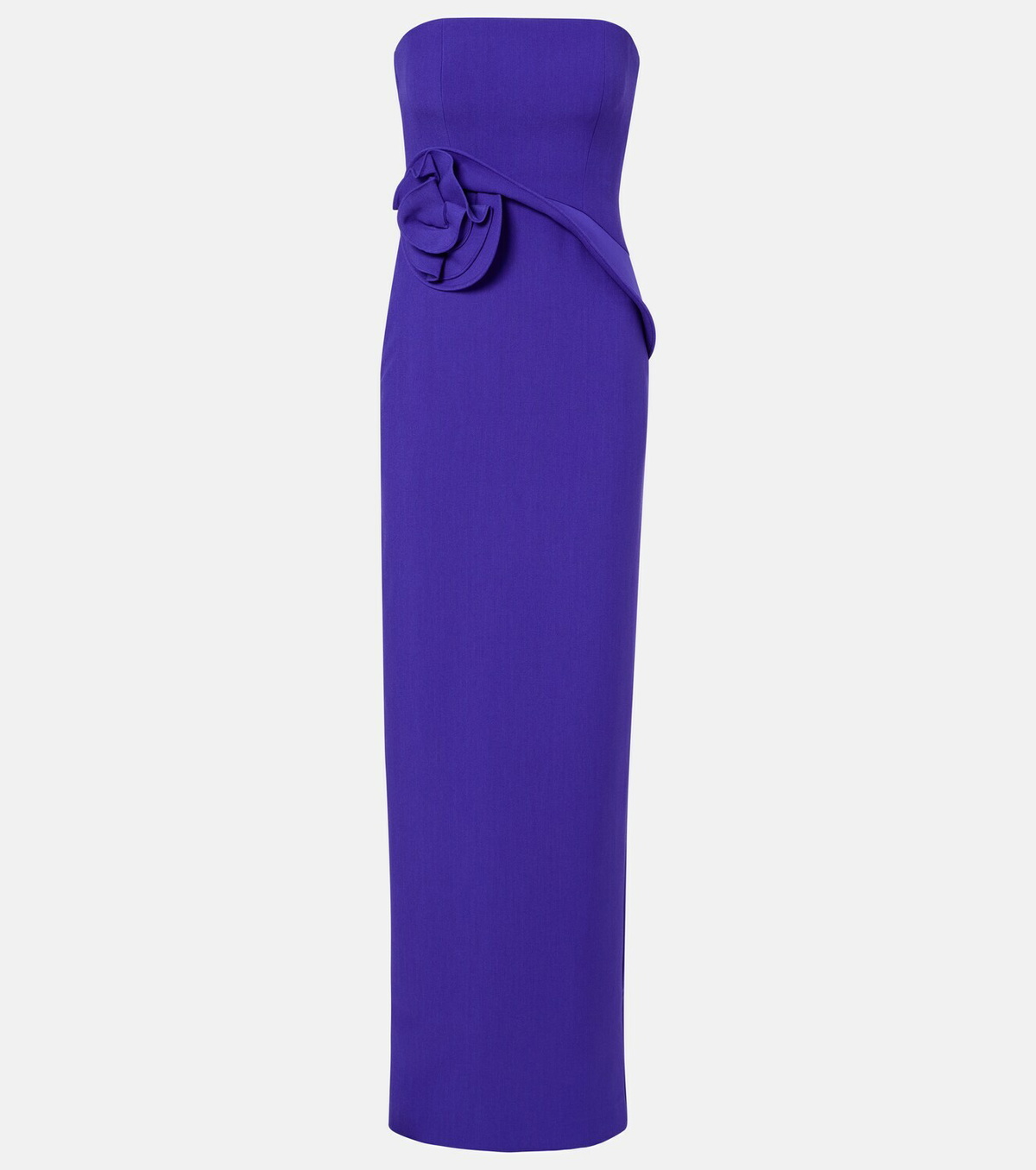 Roland Mouret Floral-appliqué gown