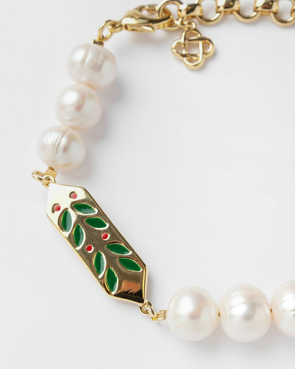 Casablanca LAUREL PEARL BRACELET orange Mens Jewellery