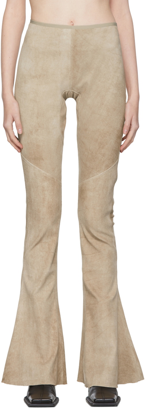 DRKSHDW Women's Denim Pants Beige