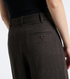 Ralph Lauren Collection Clarice wool wide-leg pants