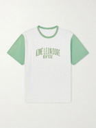 Aimé Leon Dore - Logo-Print Cotton-Jersey T-Shirt - Gray