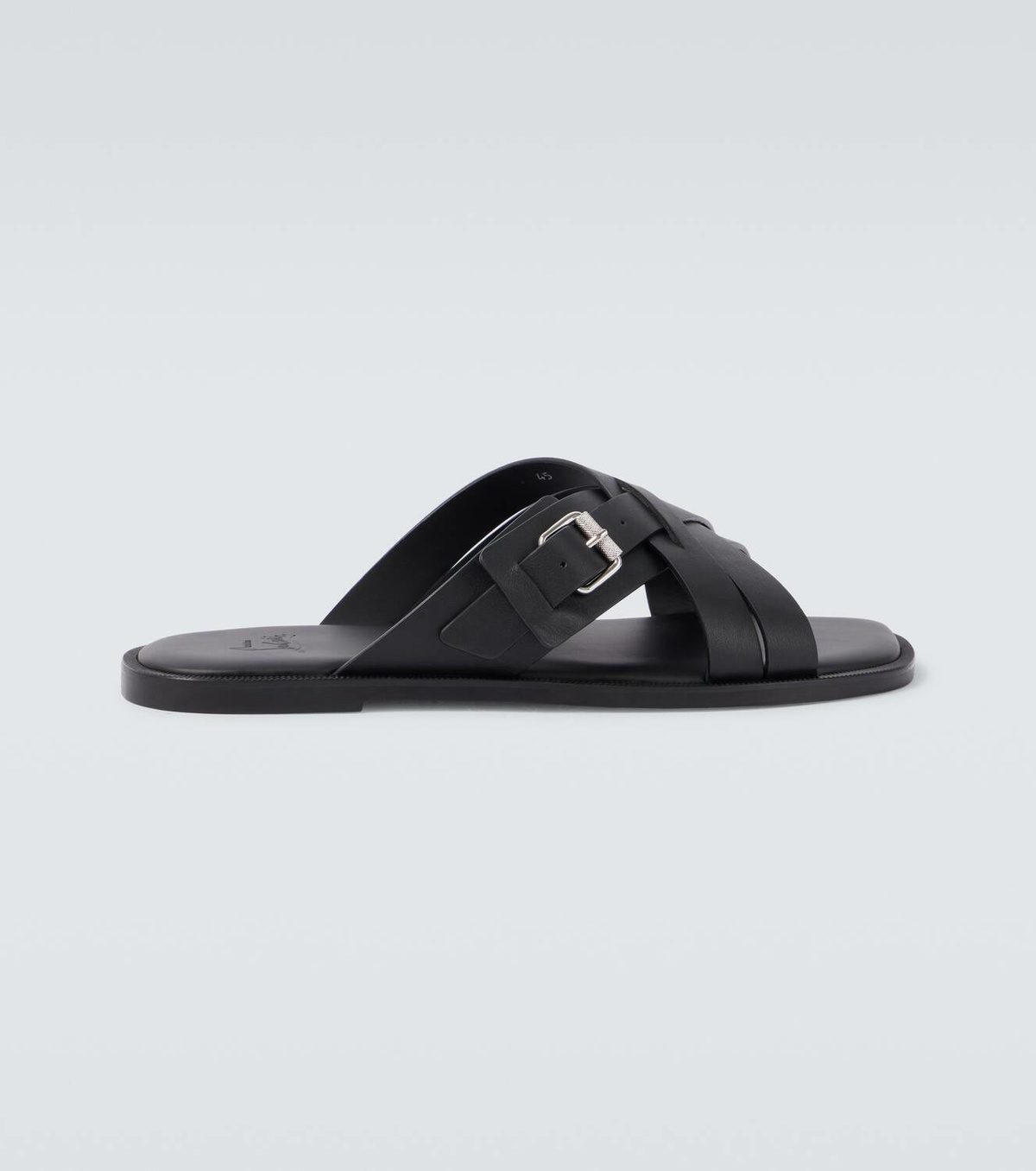Christian Louboutin Emircross leather sandals
