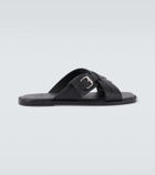Christian Louboutin Emircross leather sandals