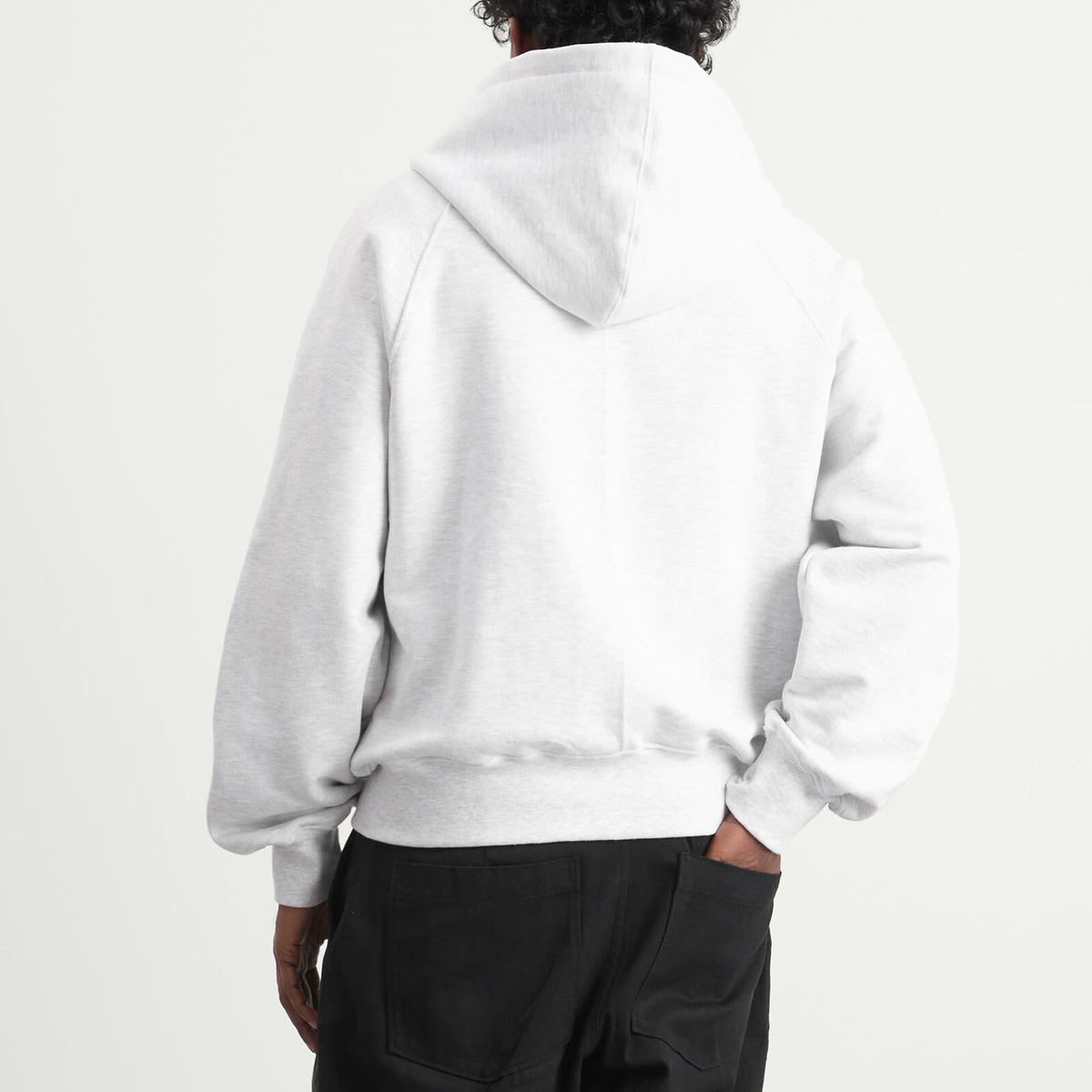 FrizmWORKS Men's OG Heavyweight Zip Hoodie in Oatmeal