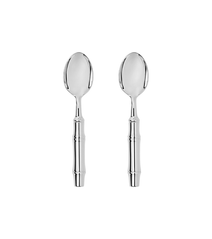 Photo: Gucci Set of 2 silver-plated spoons