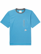 And Wander - Jersey T-Shirt - Blue