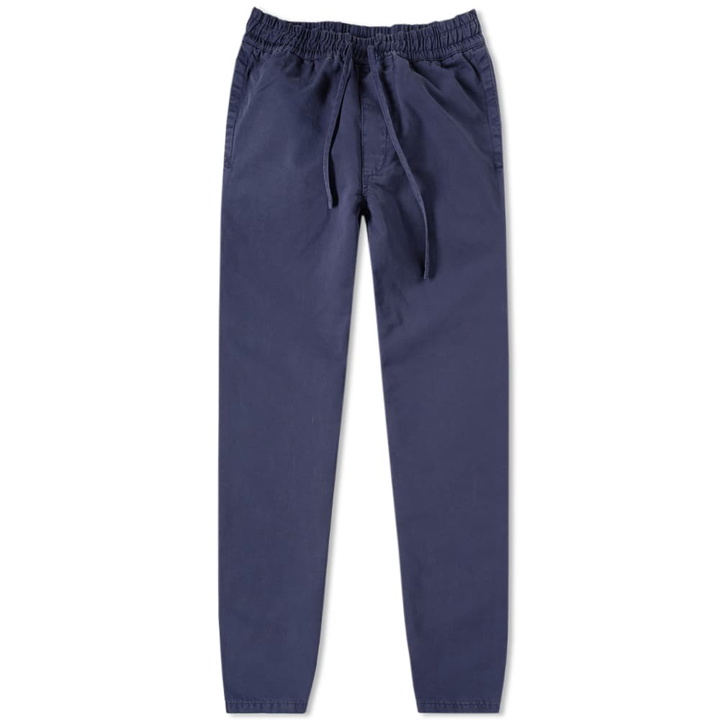 Photo: YMC Alva Tapered Drawstring Easy Pant Blue