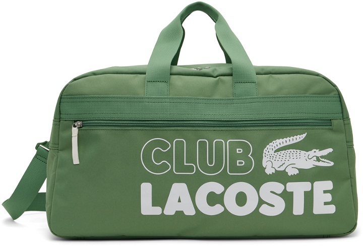 Photo: Lacoste Green Neocroc Duffle Bag