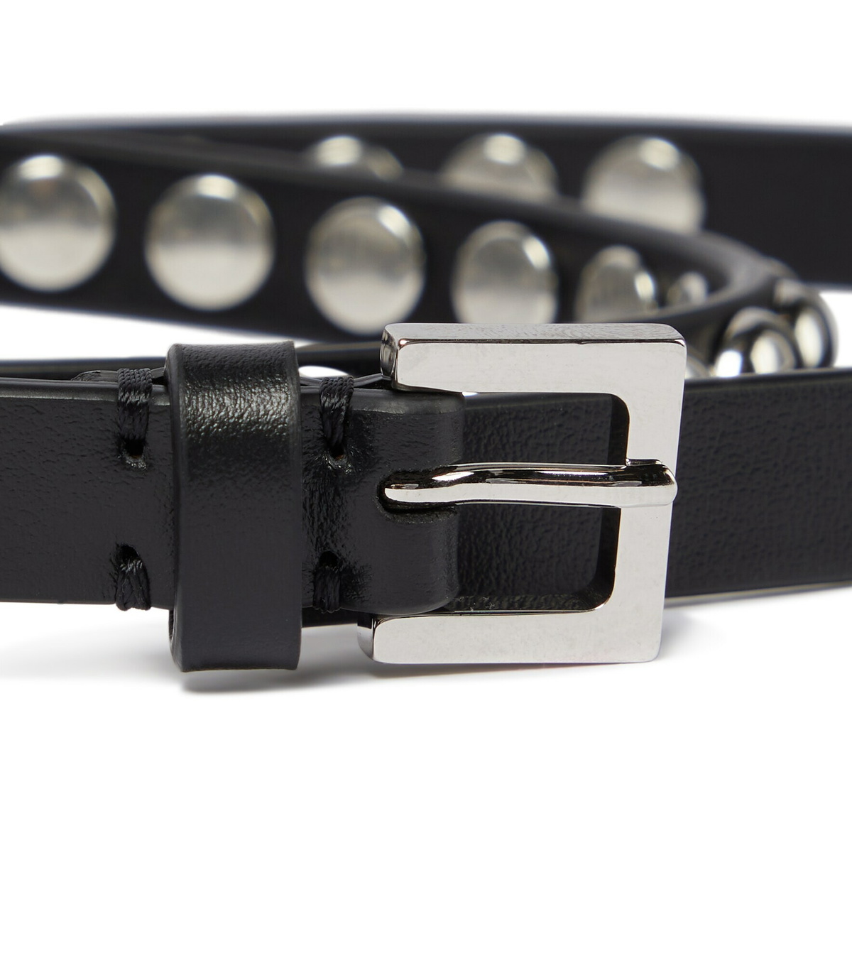 Jil Sander - Studded leather belt Jil Sander