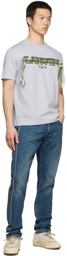 Lanvin Grey Classic Curb T-Shirt