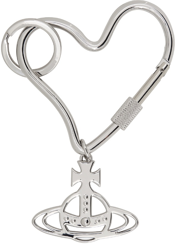 Photo: Vivienne Westwood Silver Logo Heart Keychain