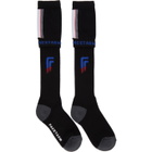 Facetasm Black Athletic Socks