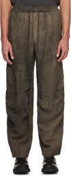 DEVOA Gray Baggy Trousers