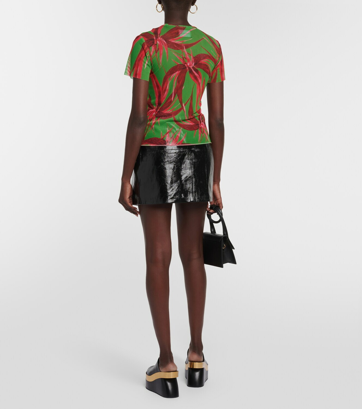 Louisa Ballou Beach Tee printed top