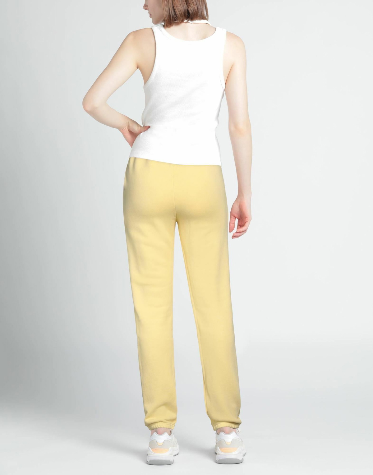 Les Tien Womens Pants in Yellow