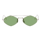 Dior Homme Silver and Green DiorInclusion Sunglasses