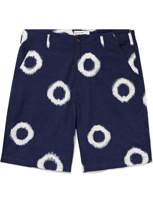 Photo: UNIVERSAL WORKS - Printed Cotton Shorts - Blue