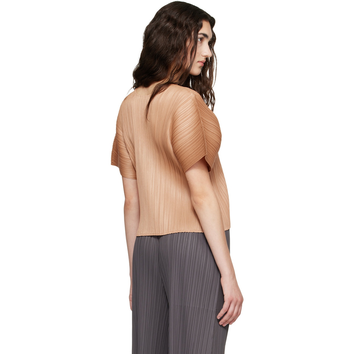 PLEATS PLEASE ISSEY MIYAKE Pink Monthly Colors June Top