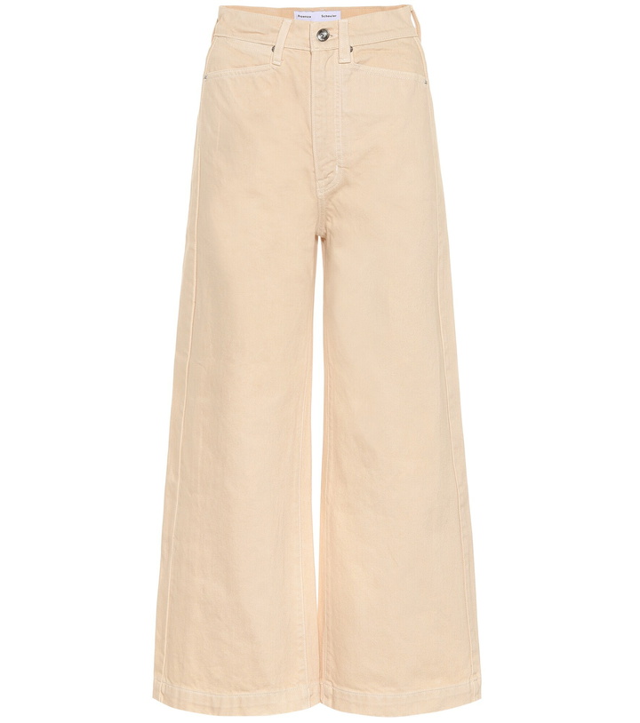 Photo: Proenza Schouler - High-rise wide cotton pants