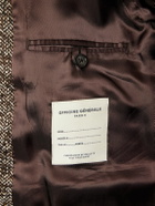Officine Générale - Hudson Herringbone Woven Coat - Brown