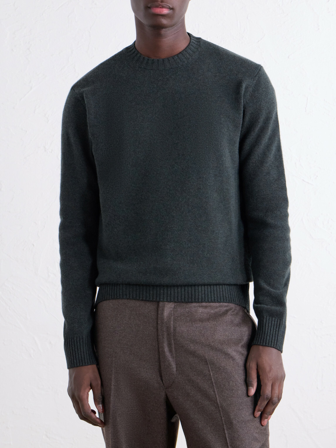 De Petrillo - Merino Wool and Cashmere-Blend Sweater - Green