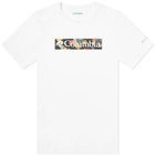 Columbia Floral Box Logo Tee