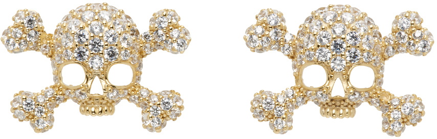 新作◆Vivienne Westwood◆ROSITA スカルxボーン ピアス Vivienne Westwood Gold Rosita Earrings Vivienne Westwood