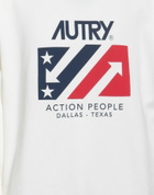 Autry Mens Sweatshirt in White