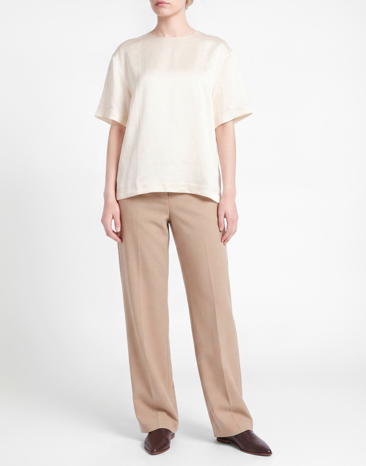Ayen Womens Top Ivory