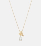 Givenchy Chain Link pearl pendant necklace
