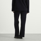 Auralee Women's Pile Trousers in Navy