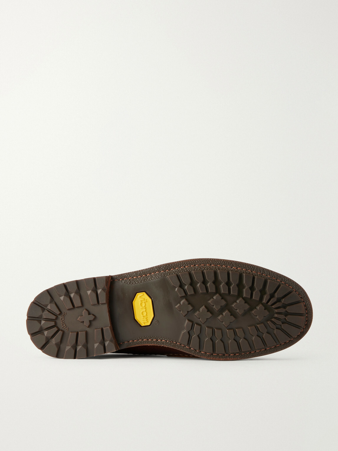 Yuketen - Rob Full-Grain Leather Penny Loafers - Brown