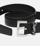 Saint Laurent - YSL leather belt