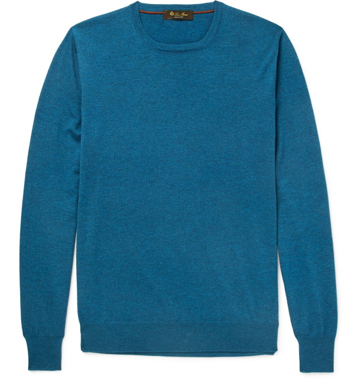 Photo: Loro Piana - Cashmere Sweater - Blue