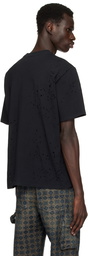 AMIRI Black 'Amiri Hollywood Cafè' T-shirt