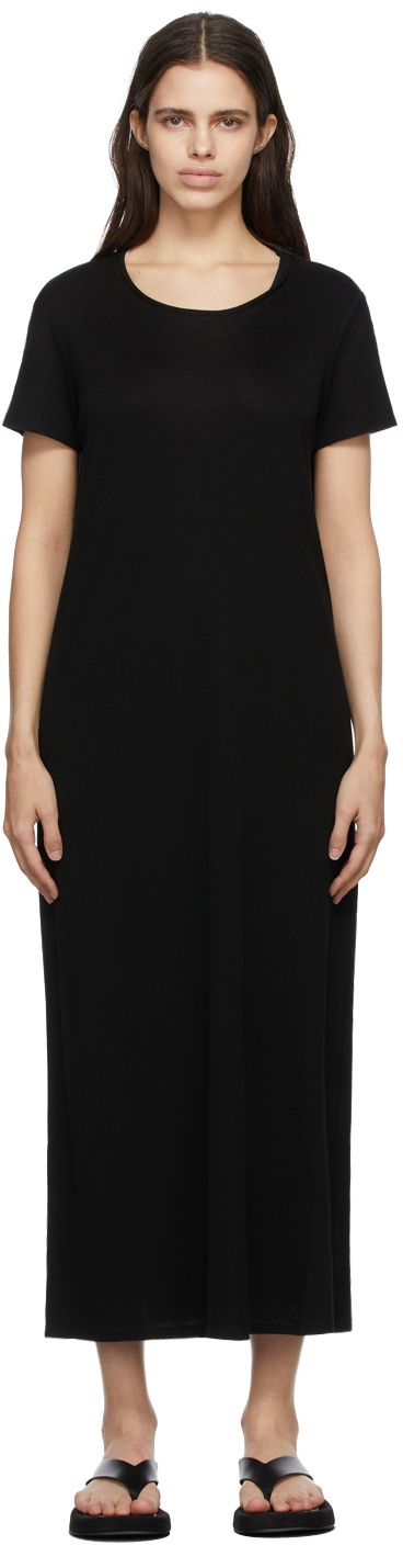 The Row Black Cetya T-Shirt Dress The Row