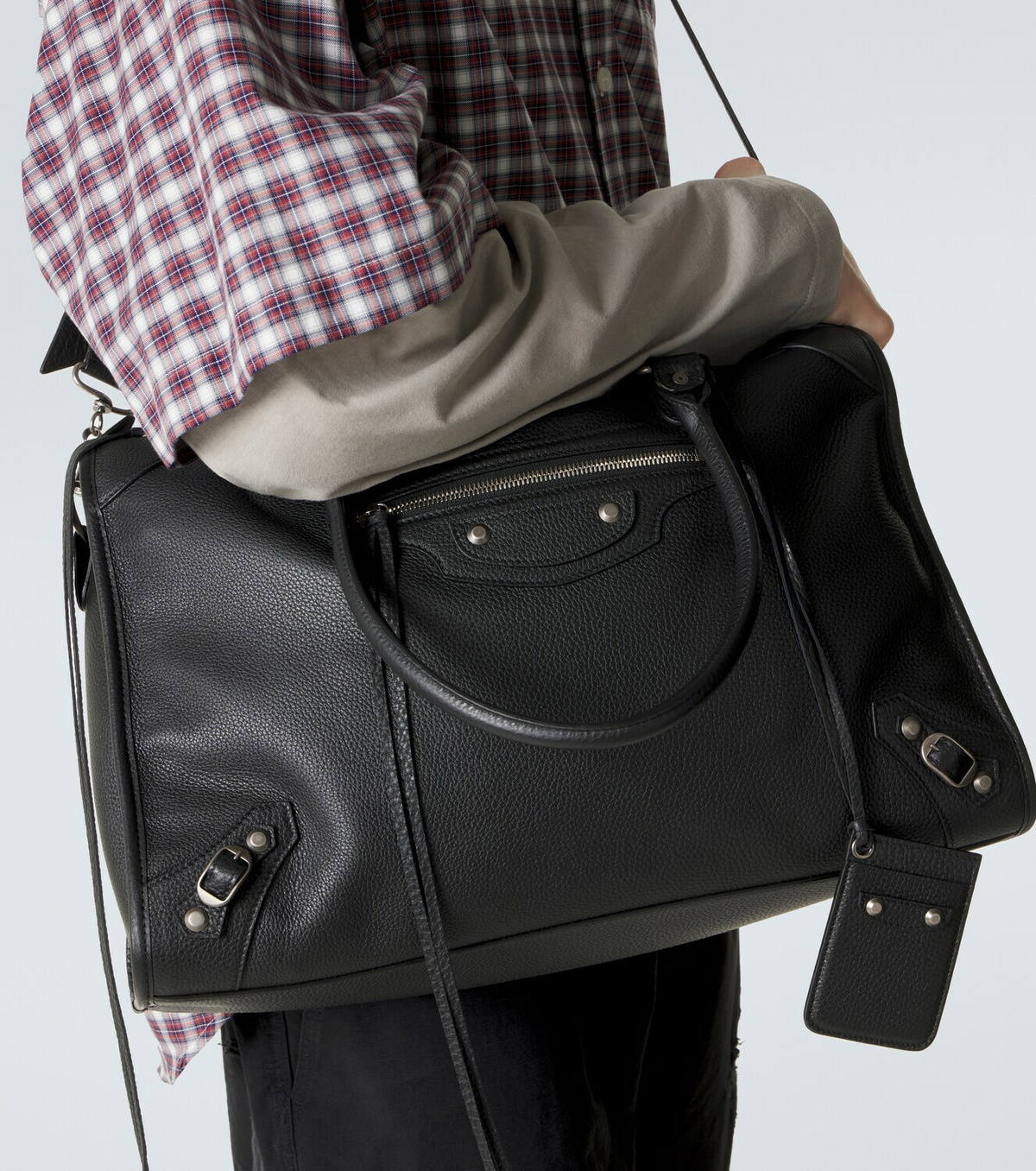 Balenciaga Le City Business leather duffel bag