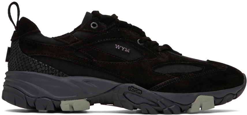 Wooyoungmi Black Double Lace Sneakers Wooyoungmi