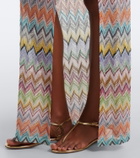Missoni Zigzag lamé beach cover-up
