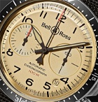 Bell & Ross - BR V2-94 Automatic Chronograph 41mm Stainless Steel and Canvas Watch, Ref. No. BRV294-BEI-ST/SF - Neutrals