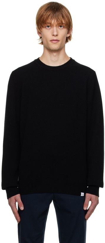 Photo: NORSE PROJECTS Black Sigfred Sweater