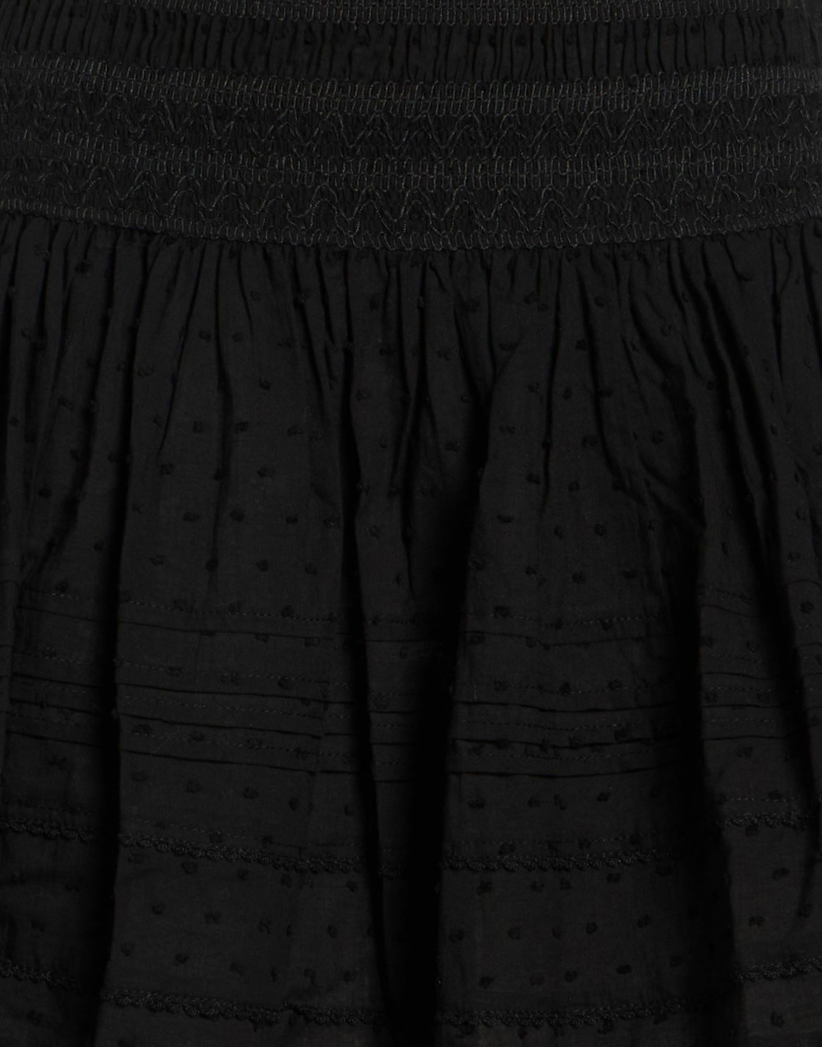 Poupette St Barth Womens Mini skirt in Black