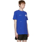 Off-White Blue Blur Logo T-Shirt