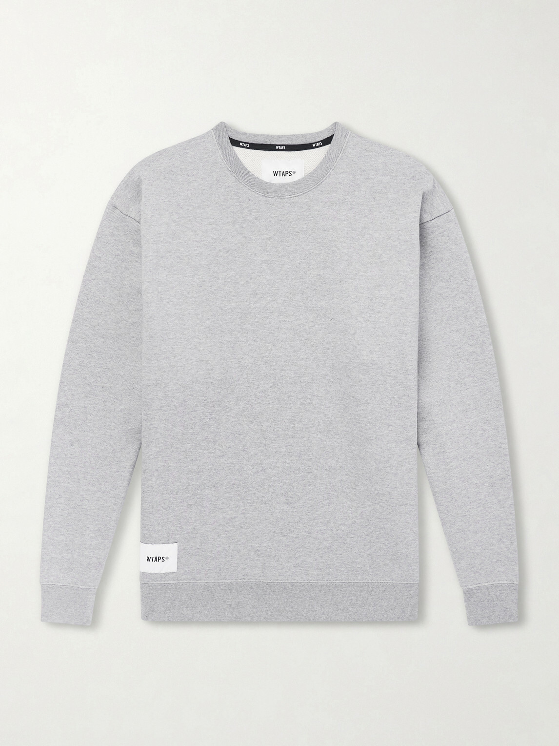 WTAPS - SIGN-YD Cotton-Jersey Sweatshirt - Gray
