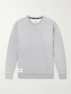 WTAPS - SIGN-YD Cotton-Jersey Sweatshirt - Gray