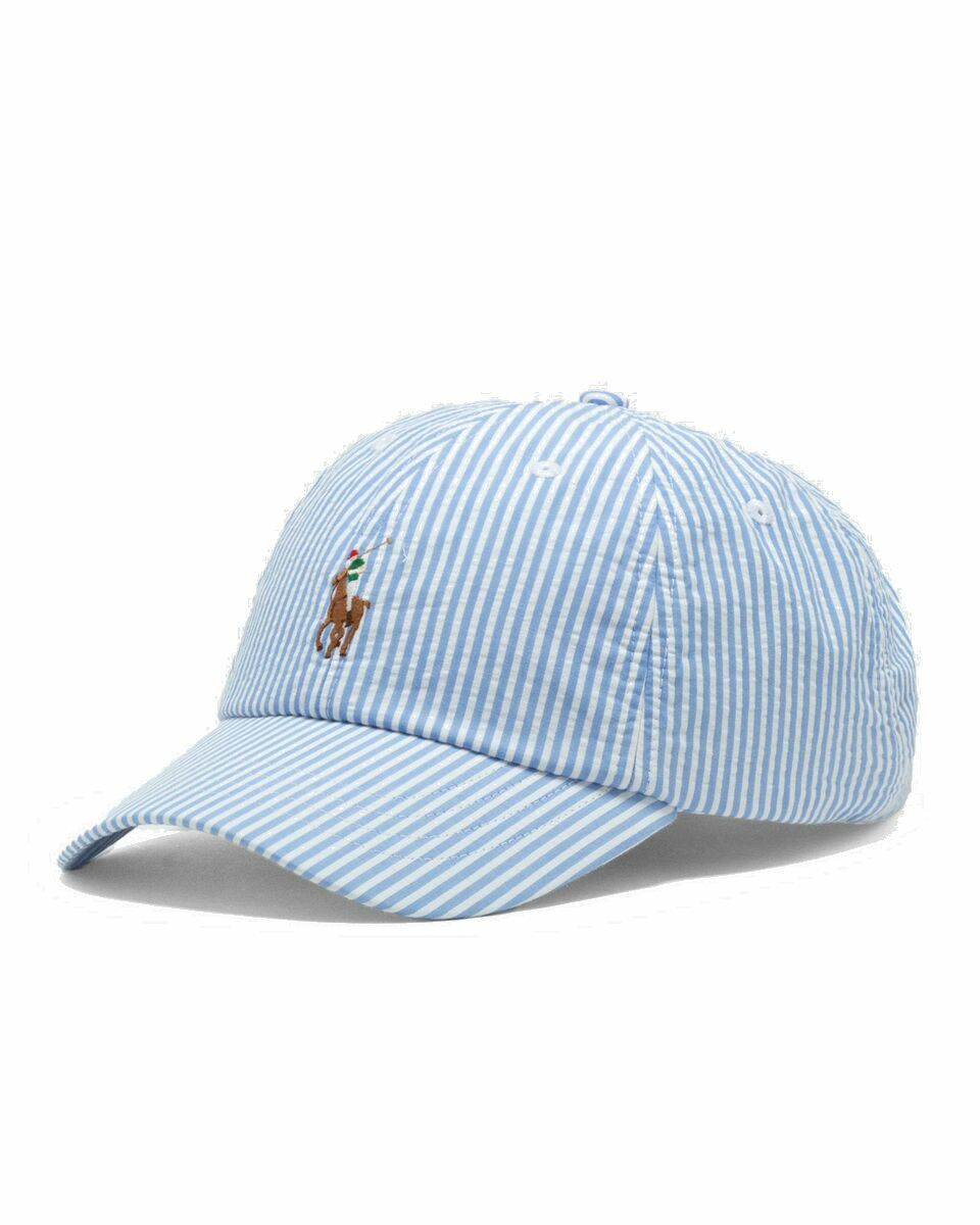 Photo: Polo Ralph Lauren Cls Sprt Cap Cap Hat Blue/White - Mens - Caps